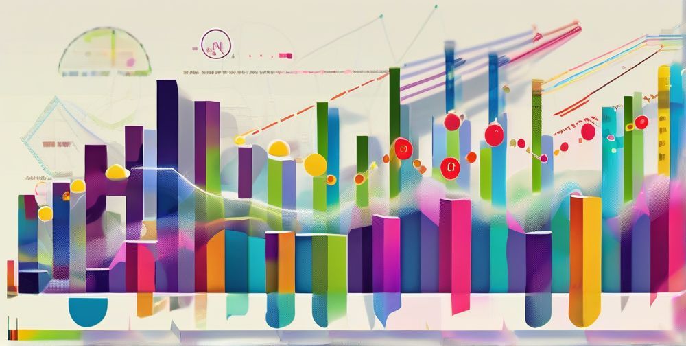 An image depicting market fluctuations with graphs and charts showing the rising and falling prices of Xbox consoles in a dynamic economy, capturing the essence of market trends and consumer behavior.