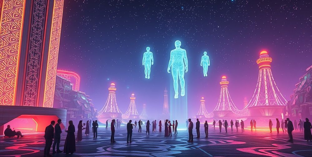 چگونه هوش مصنوعی در ایجاد دنیاهای مجازی نقش دارد؟