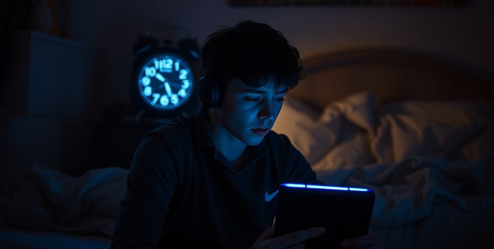 تأثیرات بازی‌های ویدیویی بر خواب و استراحت نوجوانان