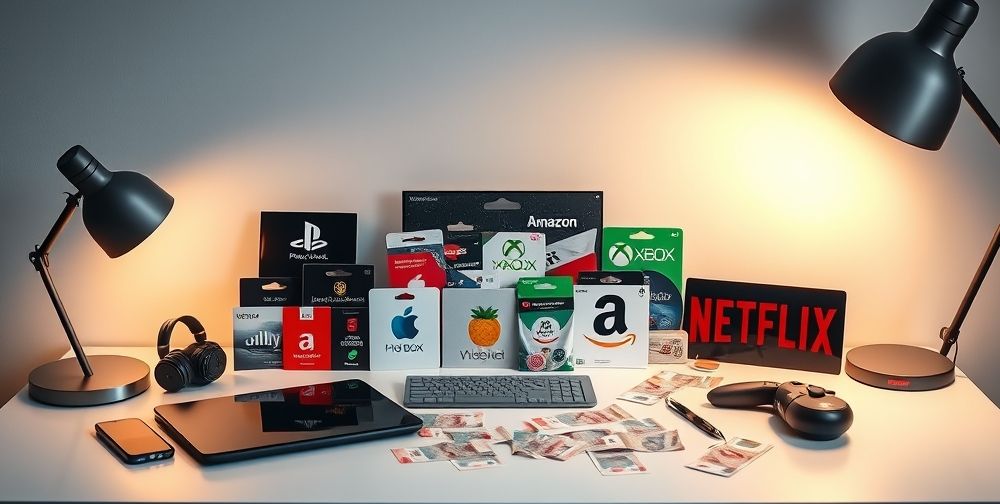 انواع گیفت کارت‌های دیجیتال: راهنمای کامل برای کاربران ایرانی