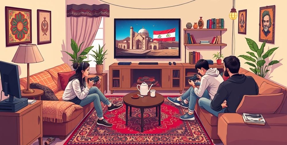 تأثیرات بازی‌های ویدیویی بر شناخت هویت فرهنگی جوانان ایرانی