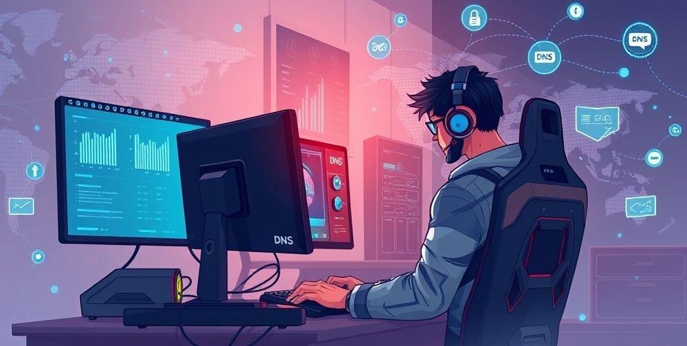 مقایسه بهترین DNSهای پرسرعت برای کاهش پینگ در بازی‌های آنلاین