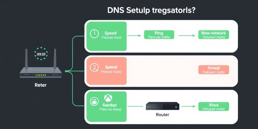 چگونه تنظیم DNS مناسب می‌تواند بر سرعت دانلود و بازی در ایکس باکس تأثیر بگذارد؟